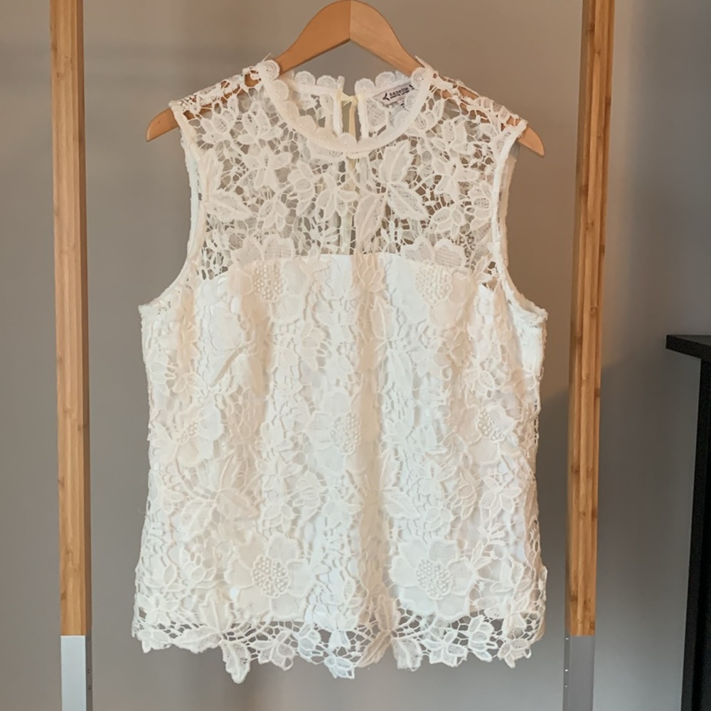 Nanette Lapore Lace Blouse